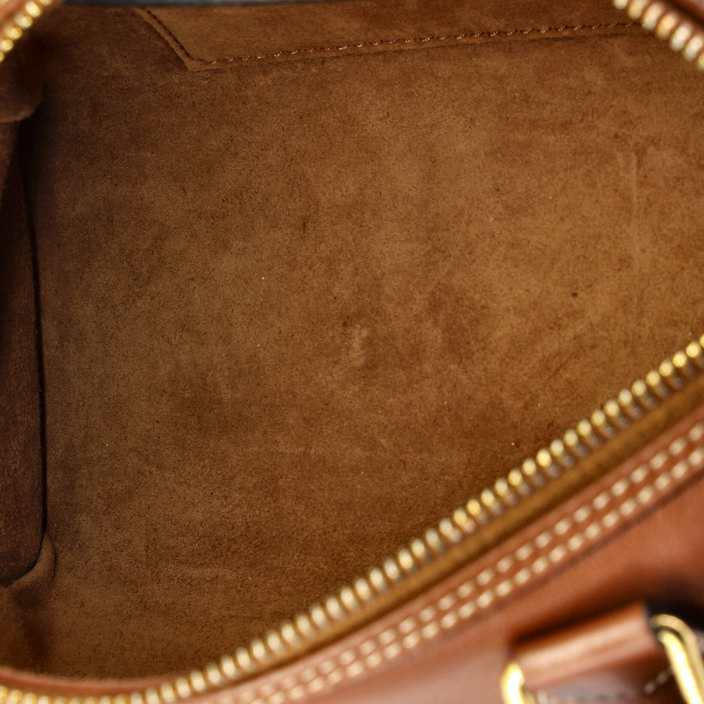 Cuir Triomphe Boston Bag Leather Small