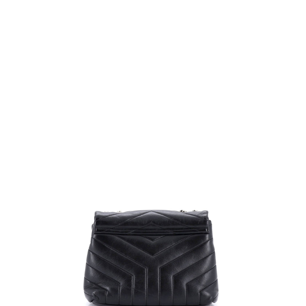 Loulou Shoulder Bag Matelasse Chevron Leather Small