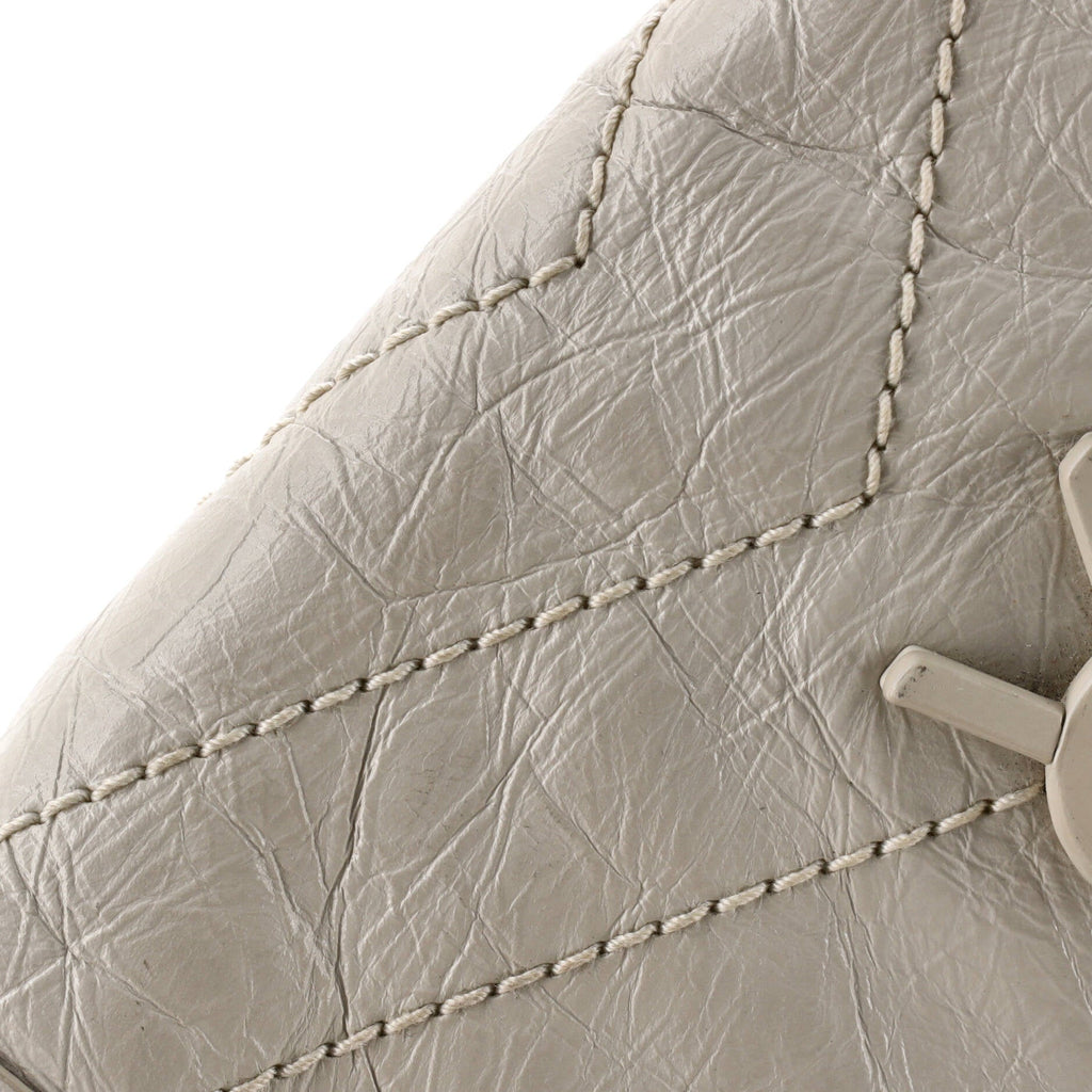Niki Chain Flap Bag Matelasse Chevron Leather Baby