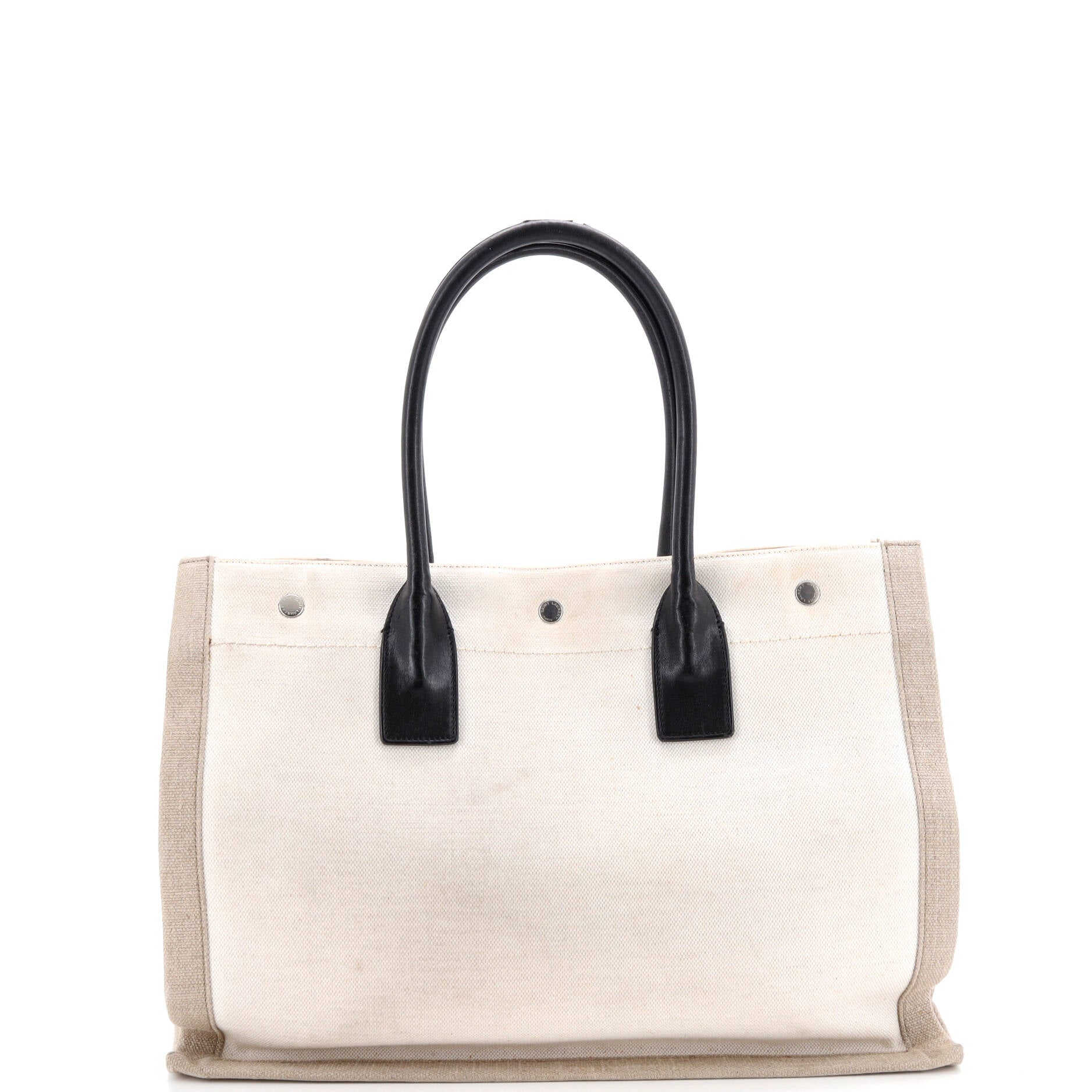 Rive Gauche Shopper Tote Canvas Small
