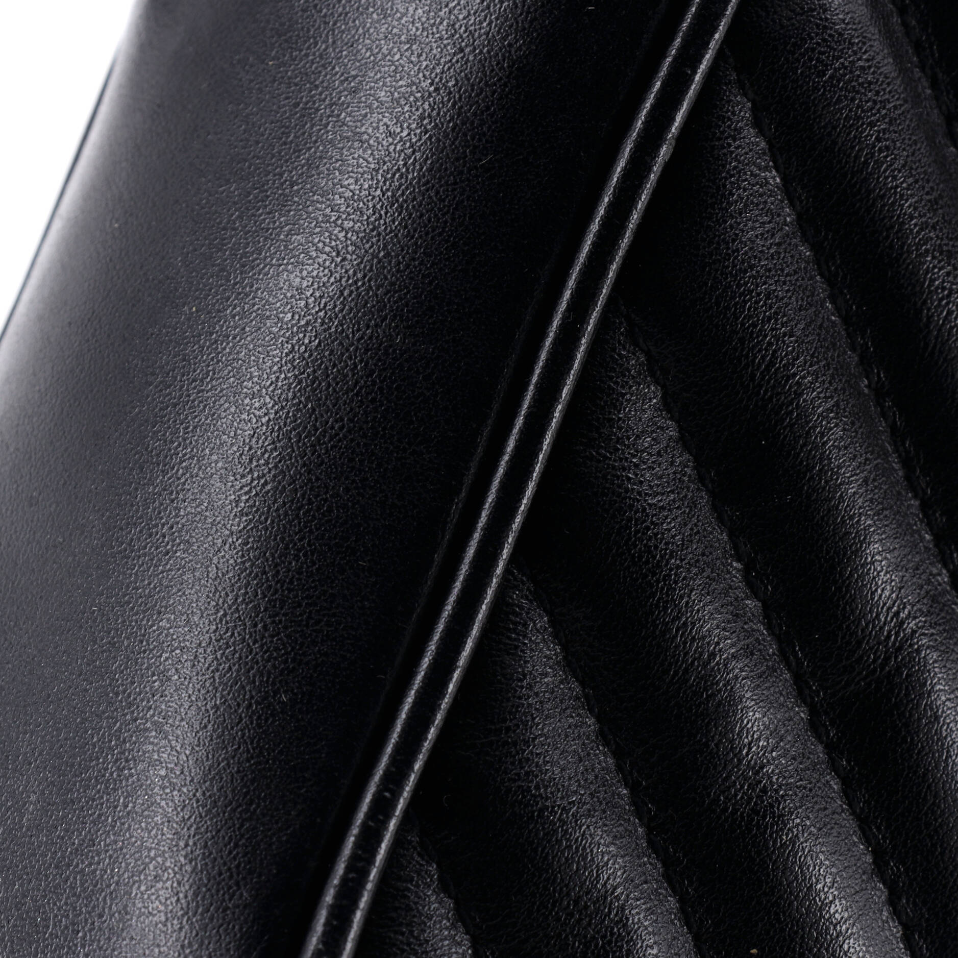 Lou Camera Bag Matelasse Chevron Leather Small