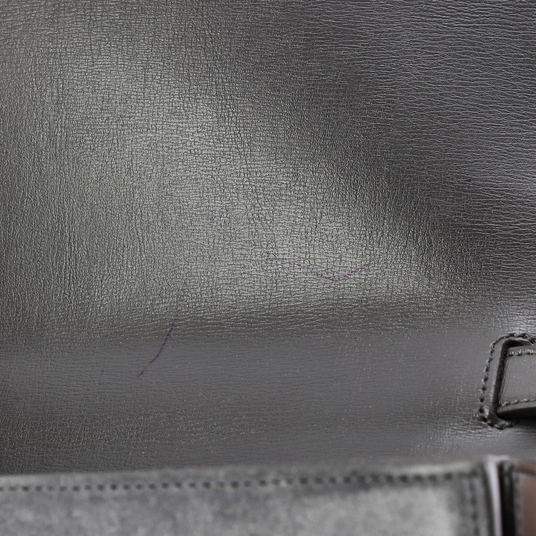 Bellechasse Shoulder Bag Suede and Leather Medium