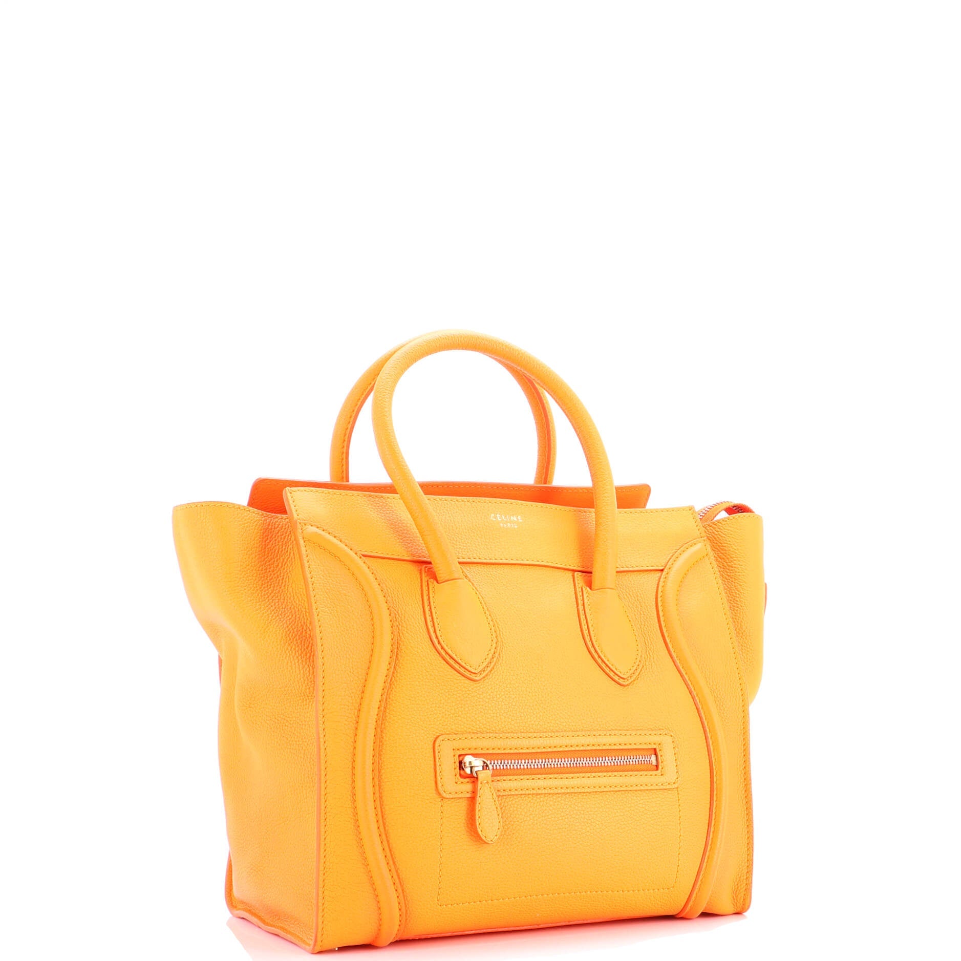 Luggage Bag Grainy Leather Mini