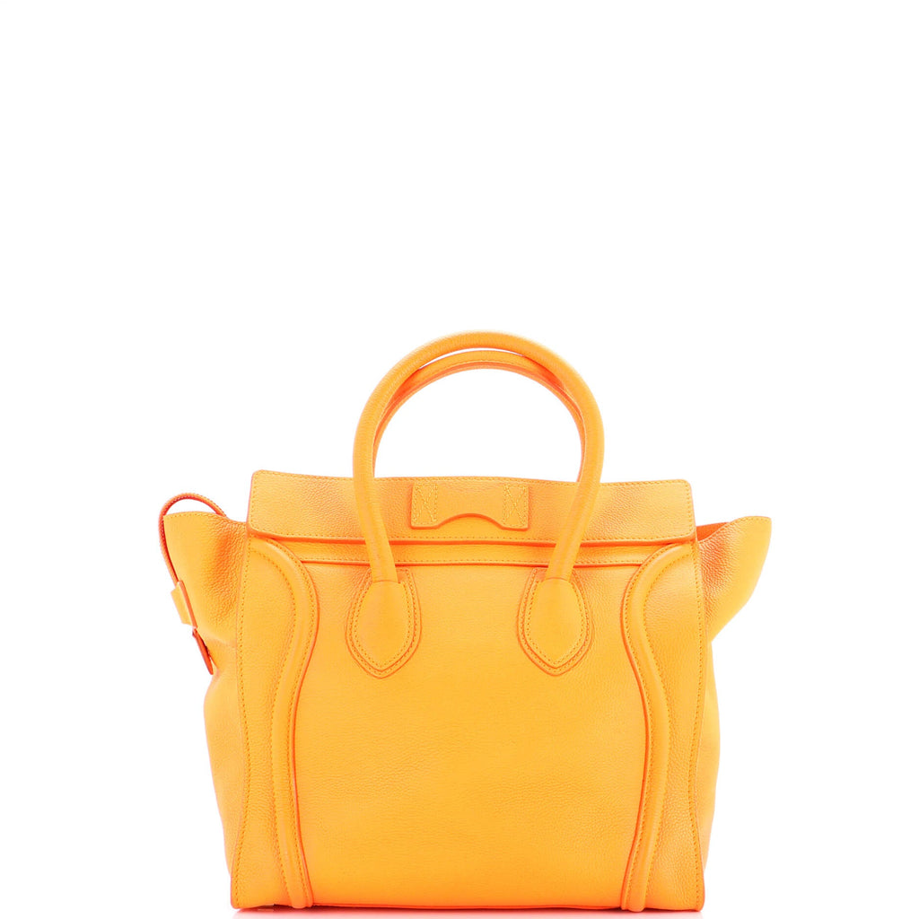 Luggage Bag Grainy Leather Mini