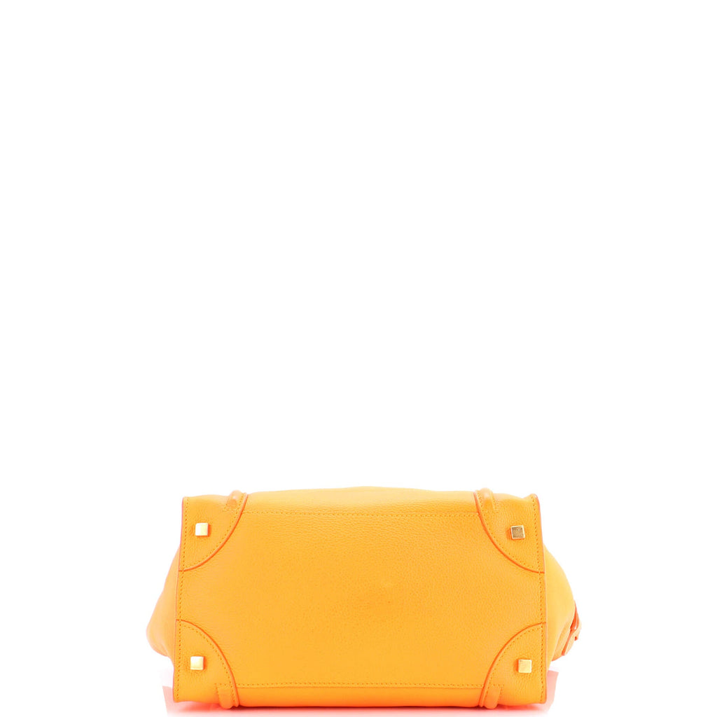Luggage Bag Grainy Leather Mini