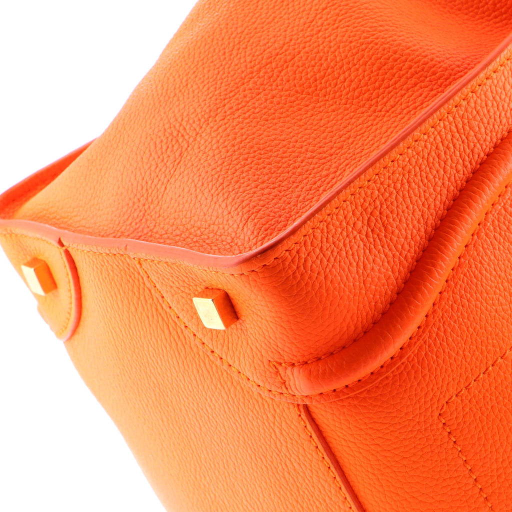 Luggage Bag Grainy Leather Mini