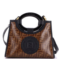 Runaway Shopper Tote Zucca Coated Canvas Small