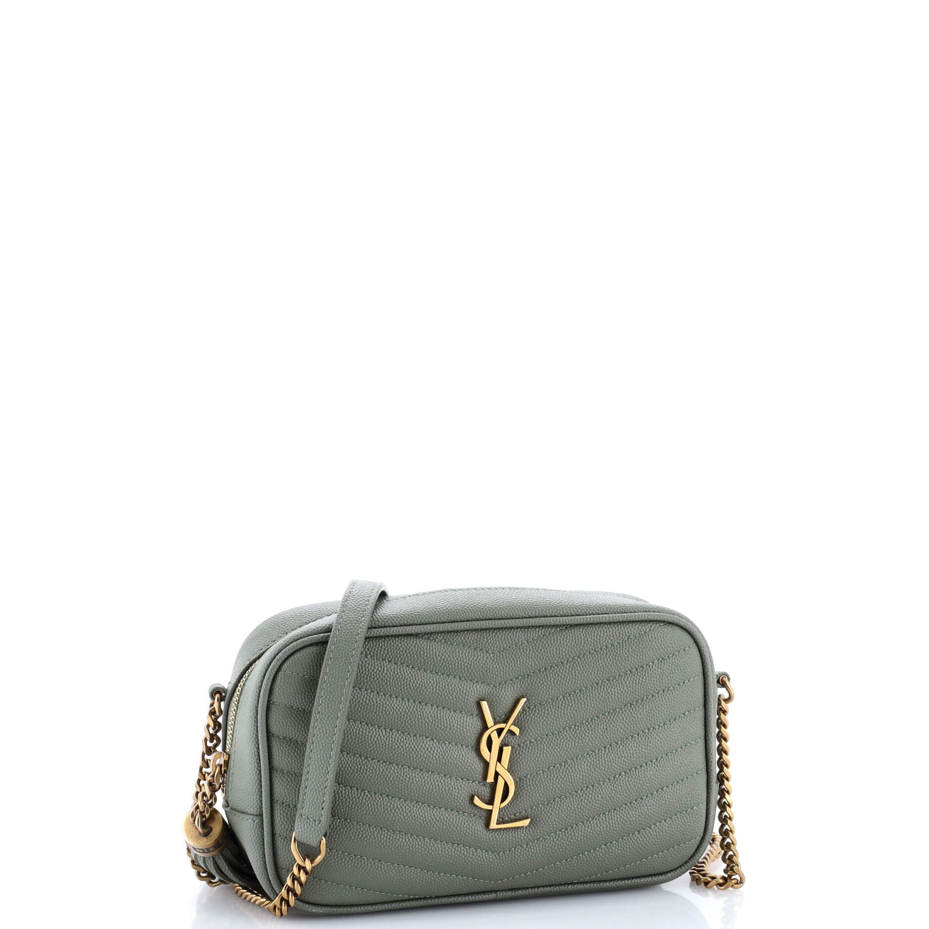 LouLou Crossbody Bag Matelasse Chevron Leather Mini