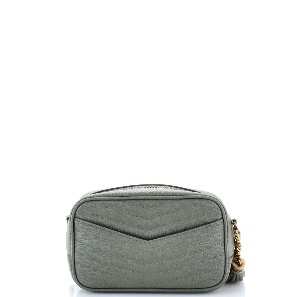 LouLou Crossbody Bag Matelasse Chevron Leather Mini