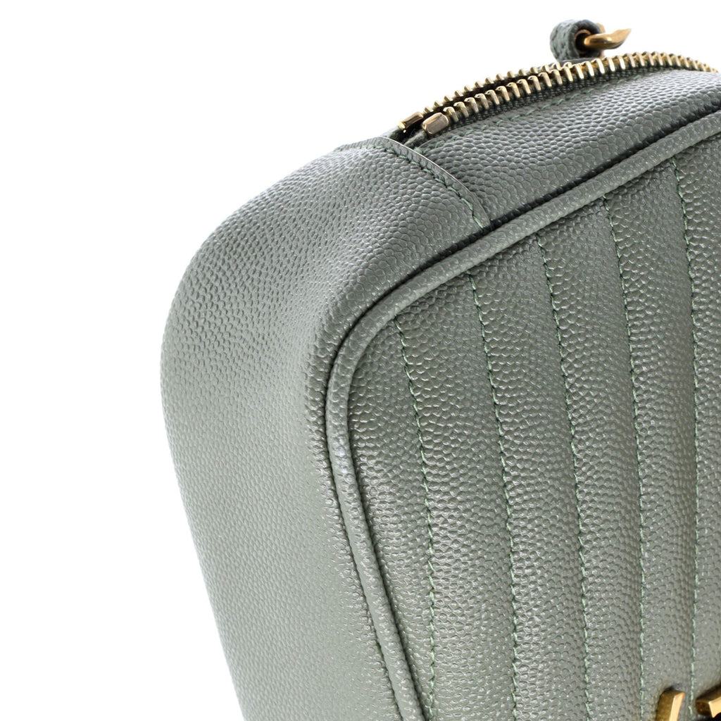 LouLou Crossbody Bag Matelasse Chevron Leather Mini