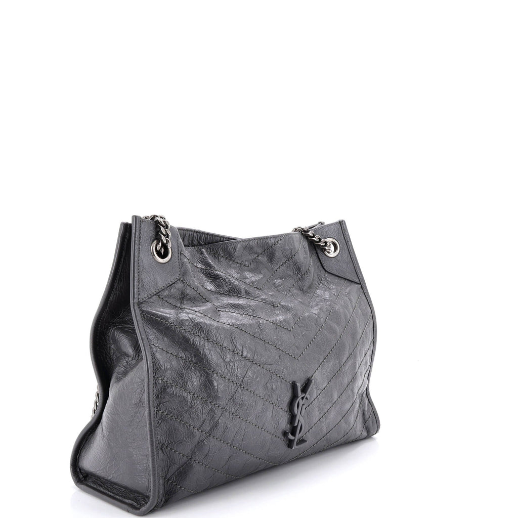 Niki Shopping Tote Matelasse Chevron Leather Medium