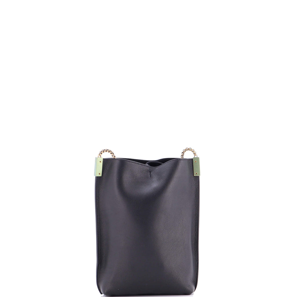 Suzanne Hobo Leather Mini
