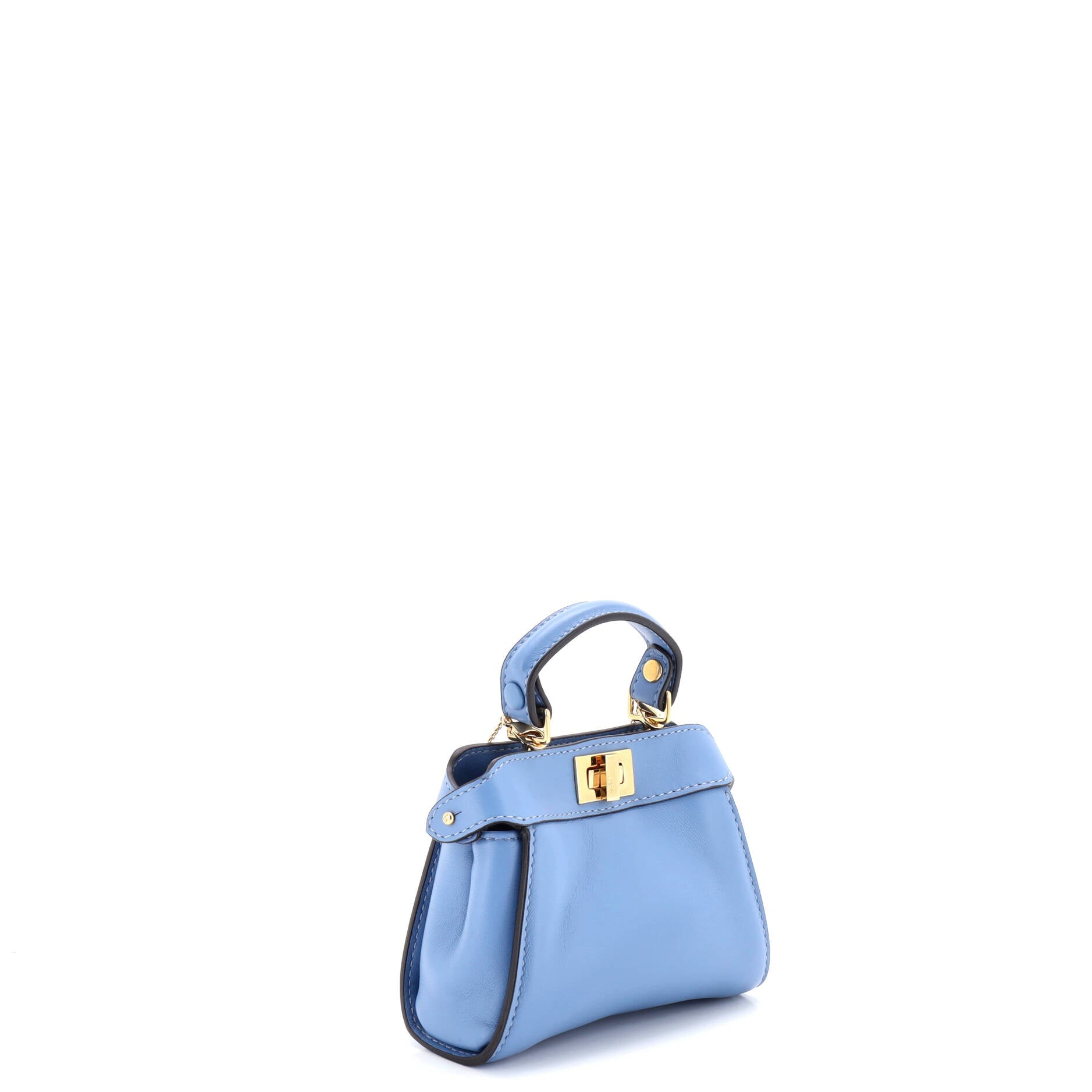 Peekaboo Bag Leather Nano