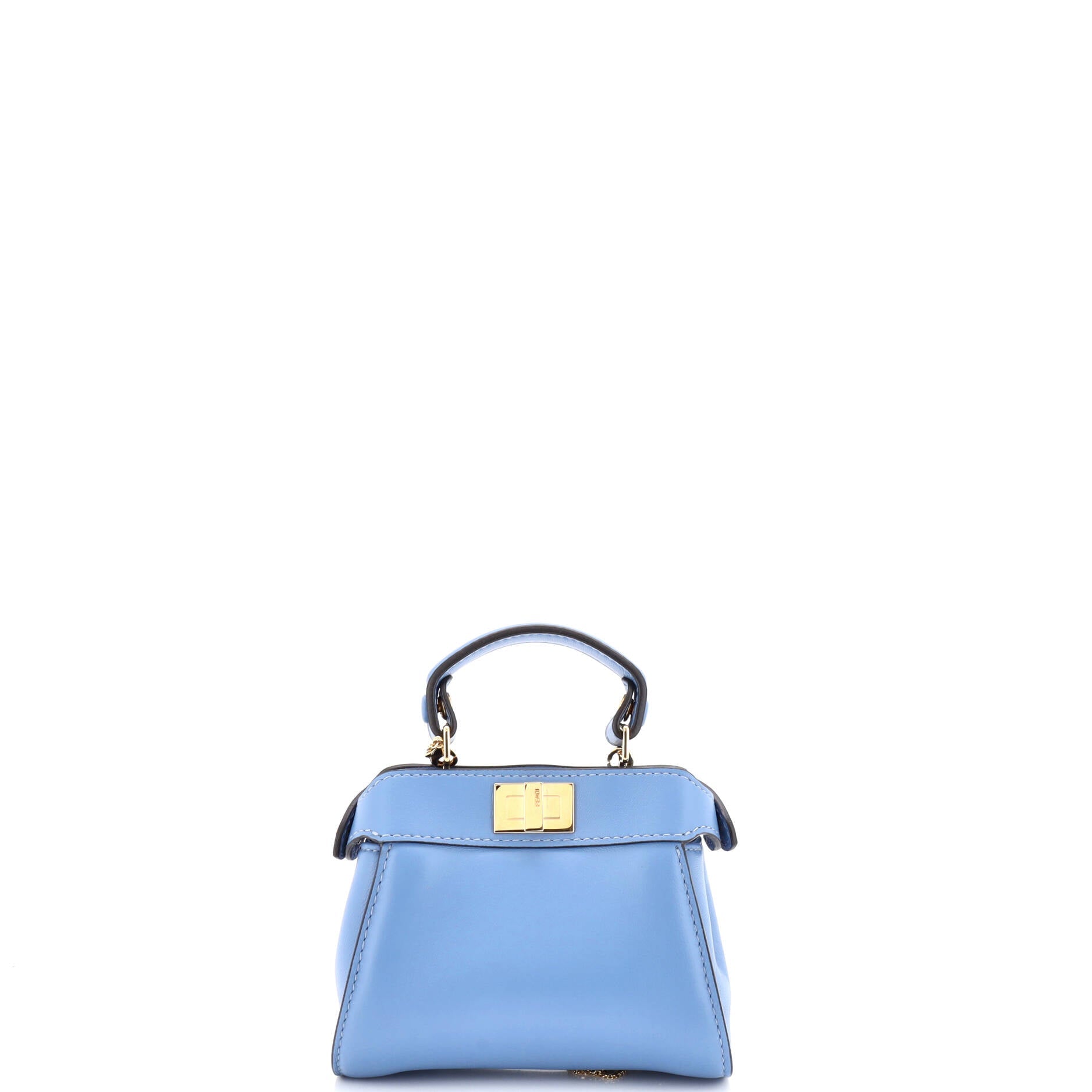 Peekaboo Bag Leather Nano