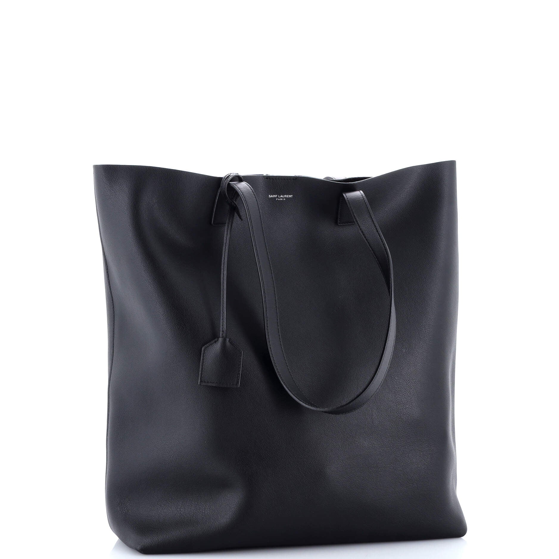 Shopper Tote Leather Tall