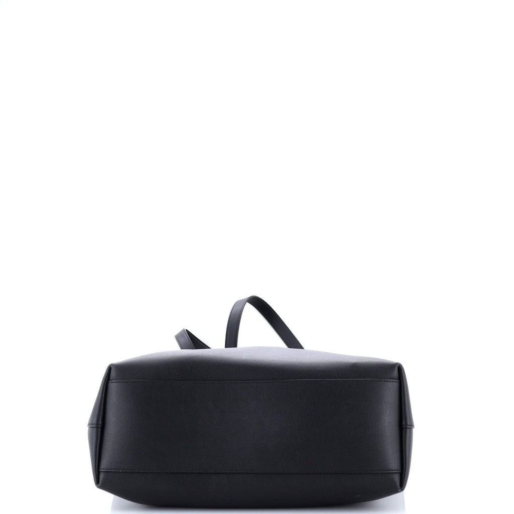 Shopper Tote Leather Tall