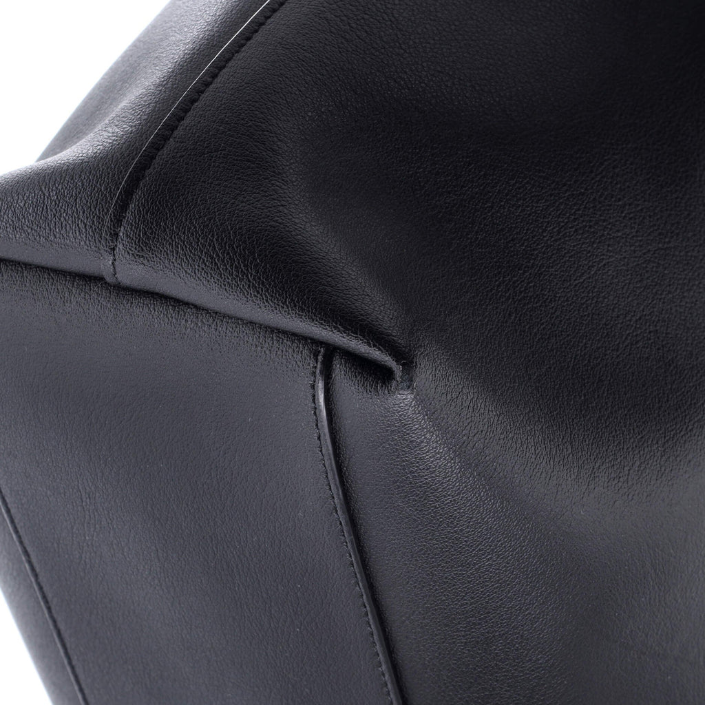 Shopper Tote Leather Tall