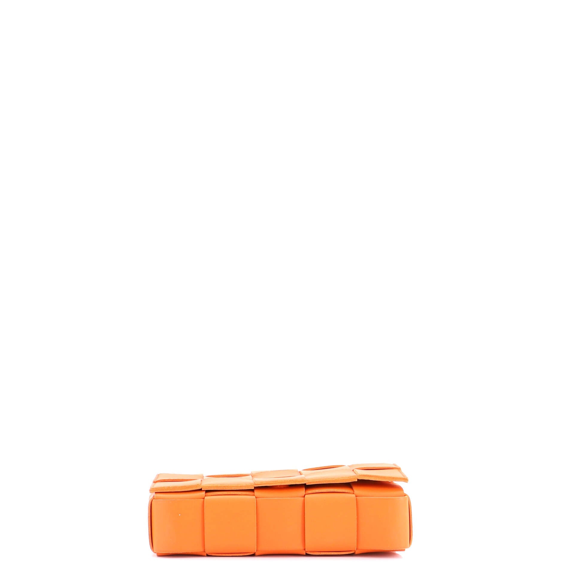 Cassette Crossbody Bag Maxi Intrecciato Leather Small