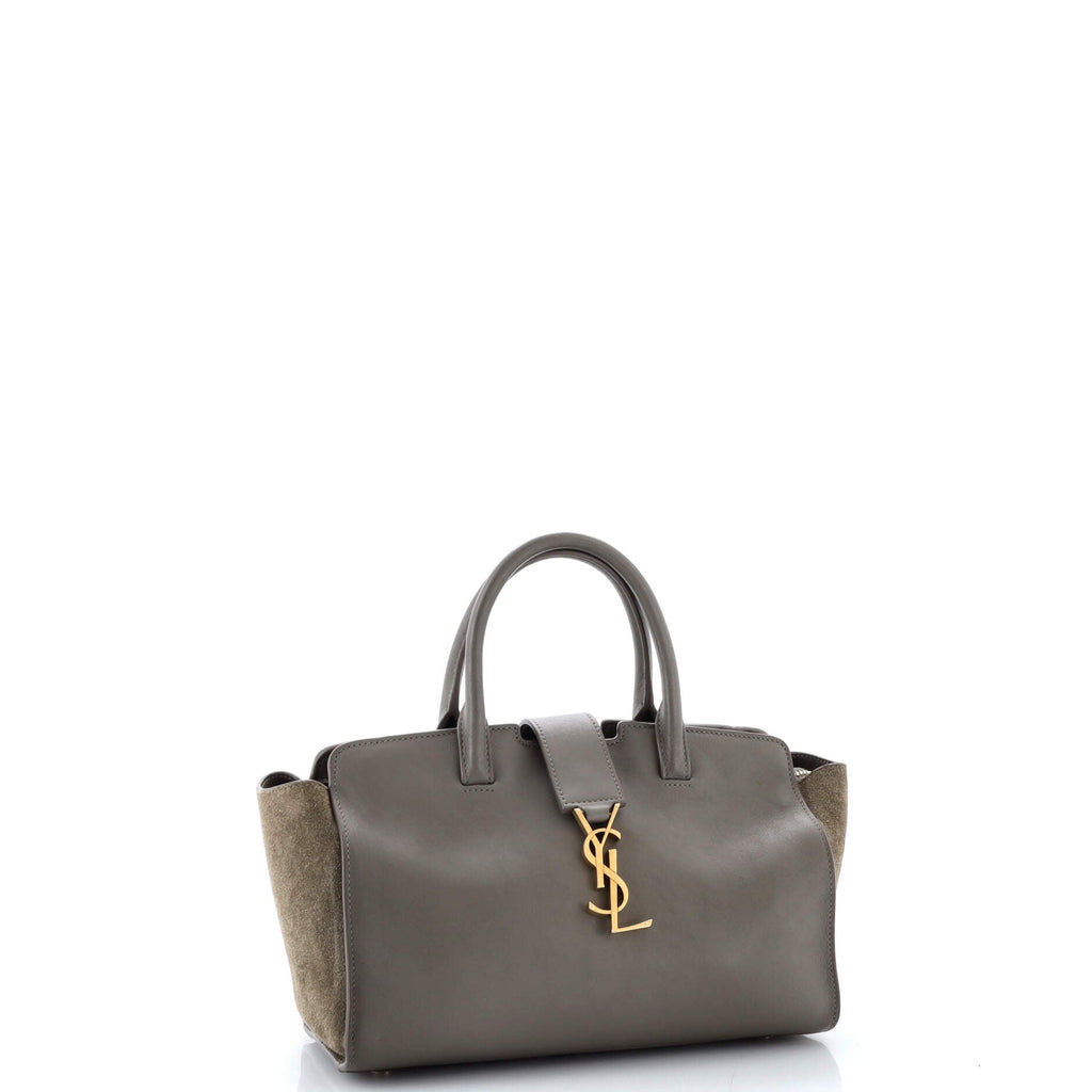 Monogram Cabas Downtown Leather with Suede Baby