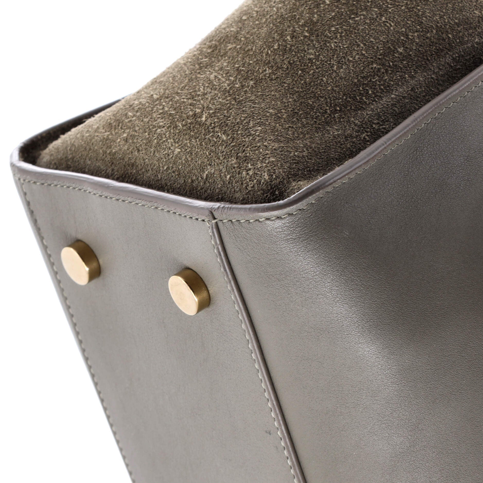 Monogram Cabas Downtown Leather with Suede Baby