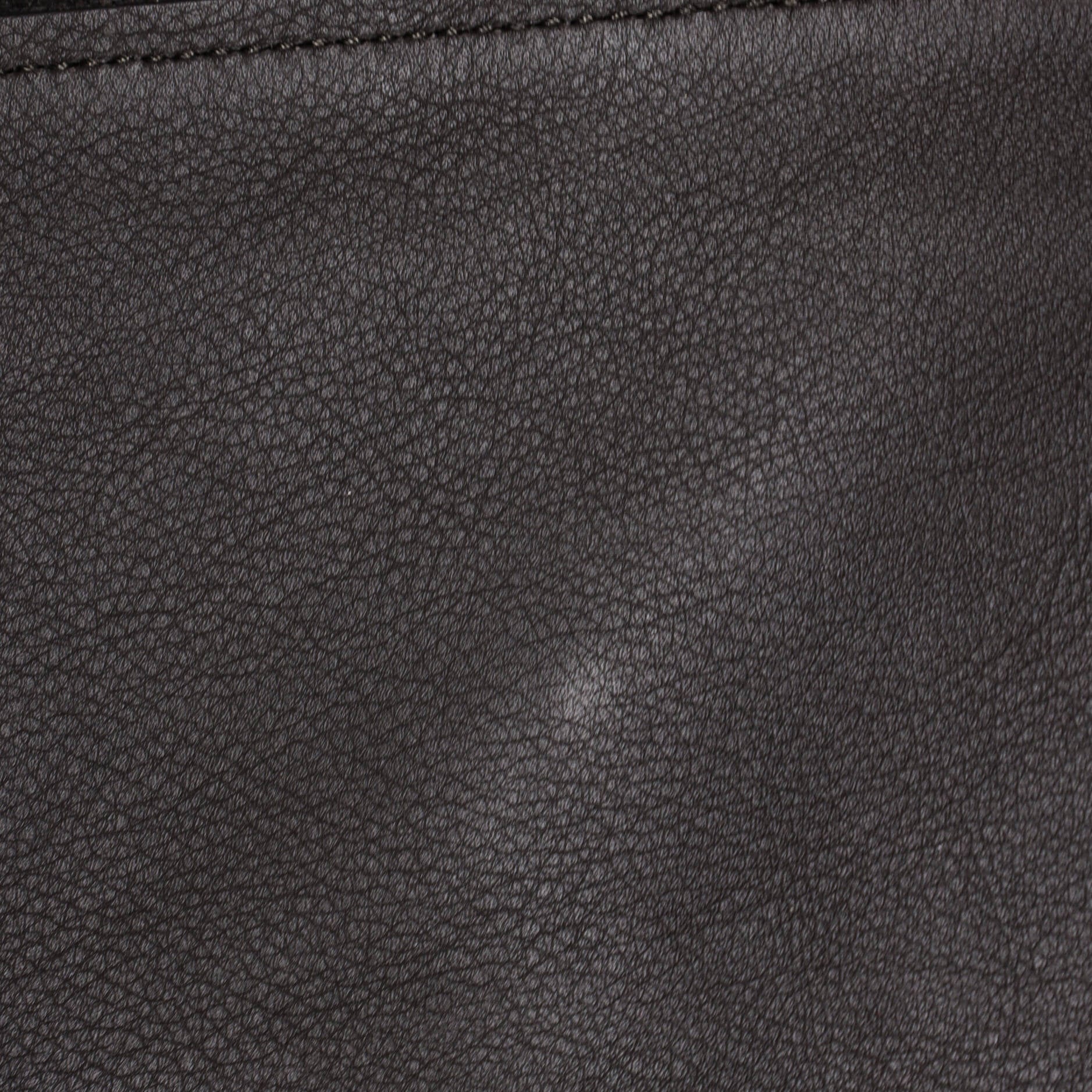 Monogram Cabas Downtown Leather with Crocodile Embossed Leather Small