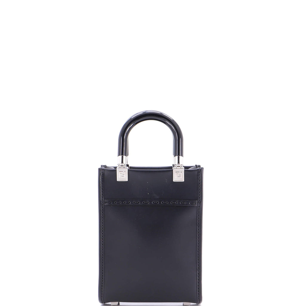 Sunshine Shopper Tote Leather Mini