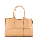 Arco Tote Maxi Intrecciato Leather Small