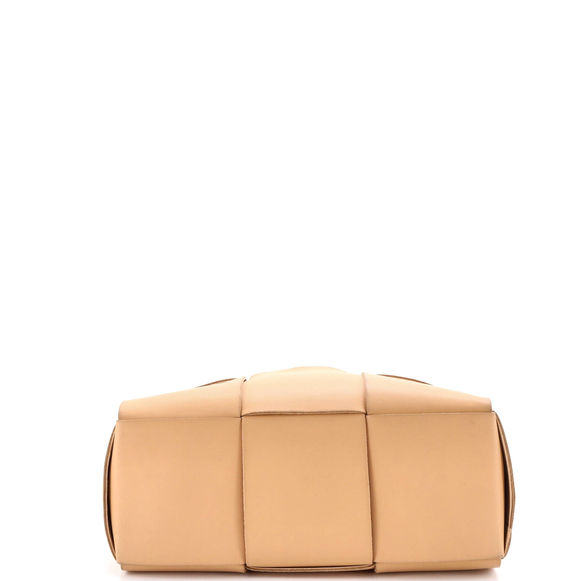 Arco Tote Maxi Intrecciato Leather Small