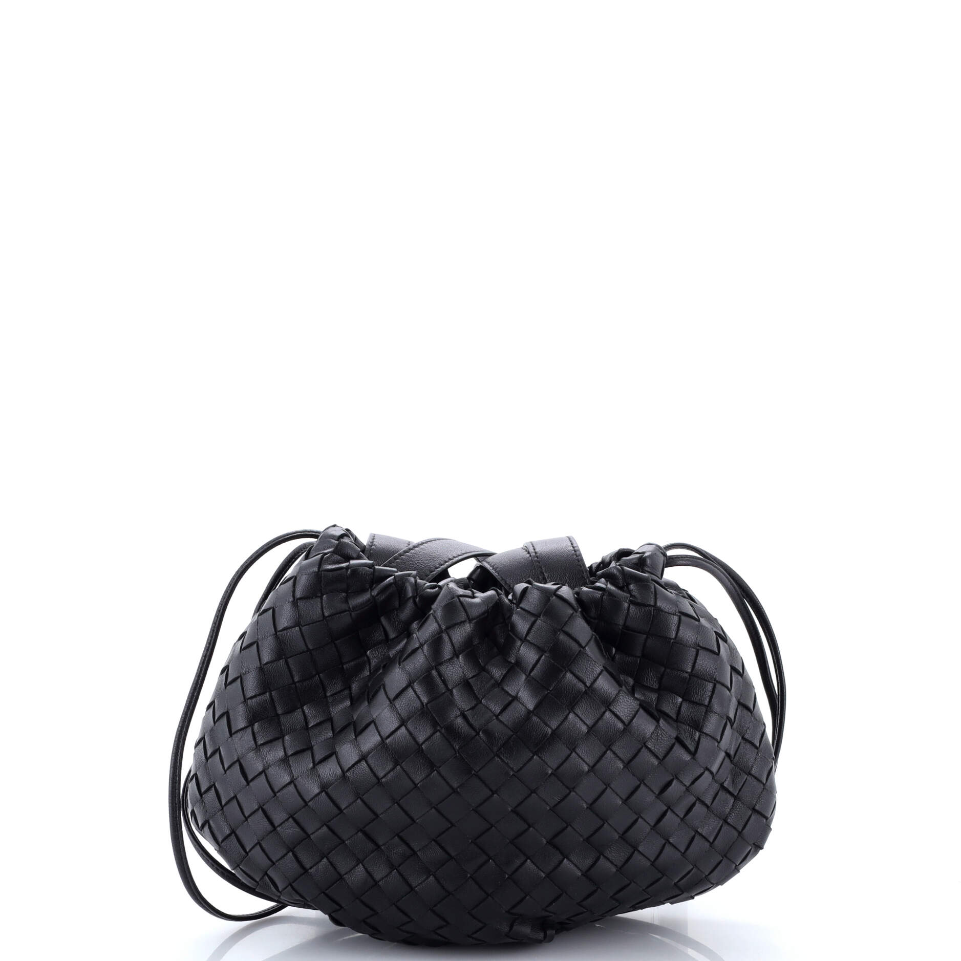 Bulb Shoulder Bag Intrecciato Nappa Mini