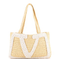 Superstar Shopping Tote Raffia Medium