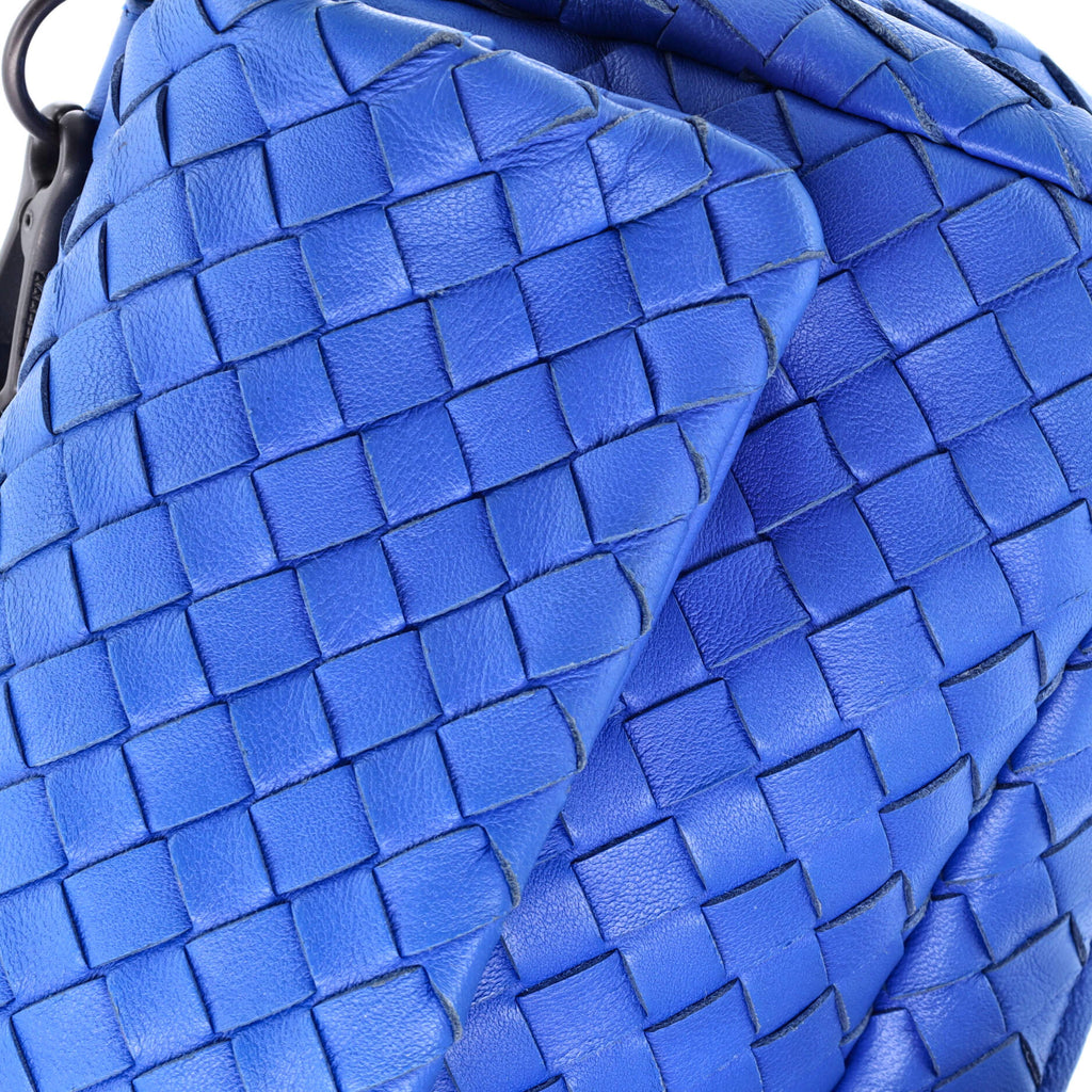 Expandable Chain Crossbody Bag Intrecciato Nappa Small