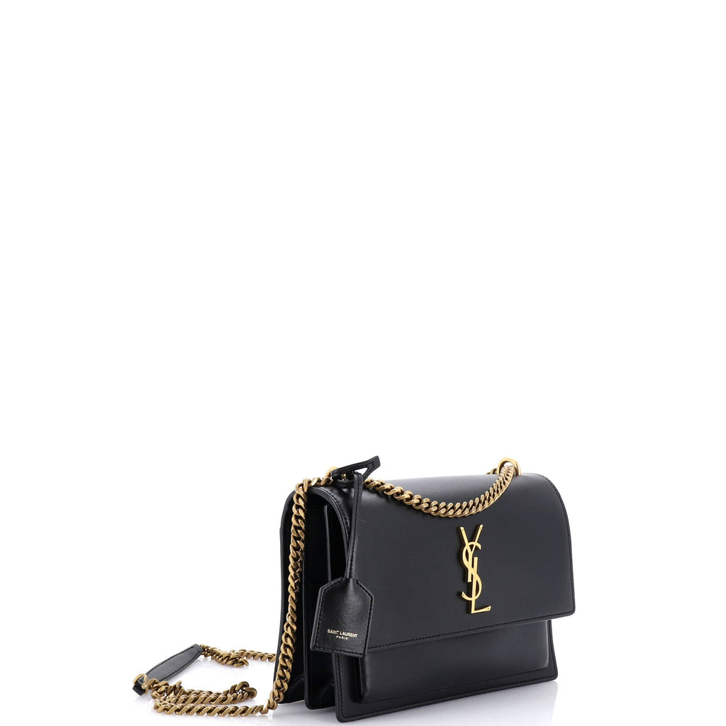 Sunset Crossbody Bag Leather Medium