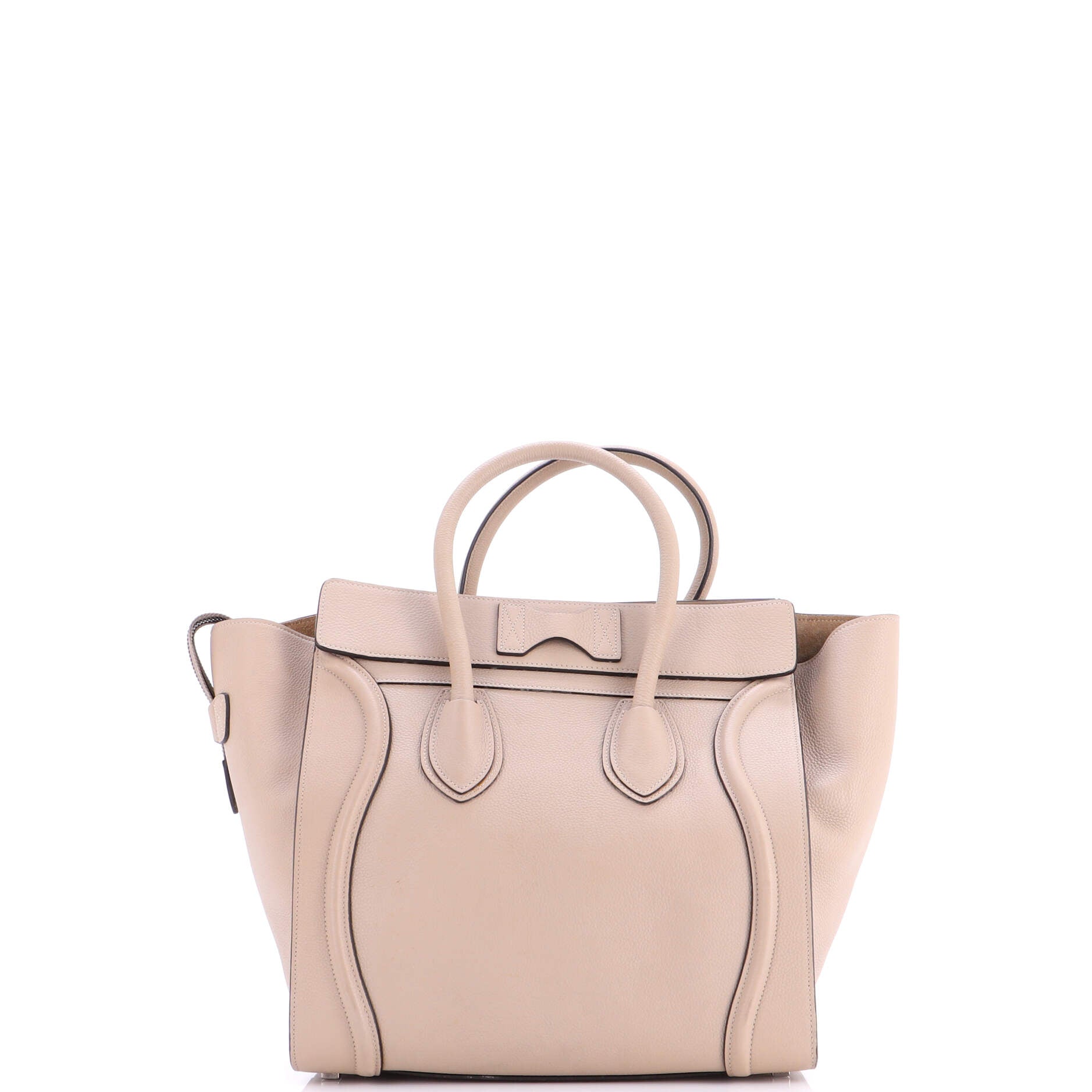 Luggage Bag Grainy Leather Mini