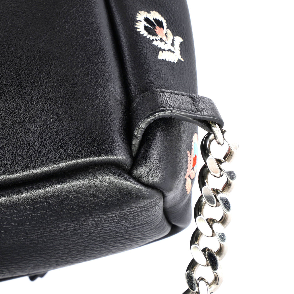 By The Way Backpack Embroidered Leather Mini