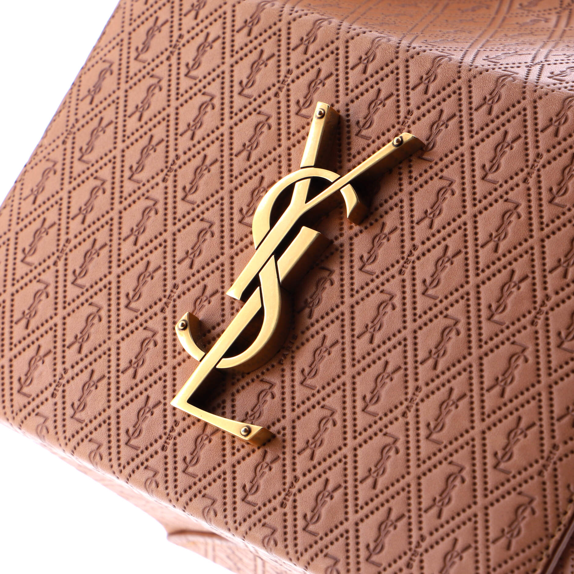 Take-Away Box Bag Monogram All Over Leather