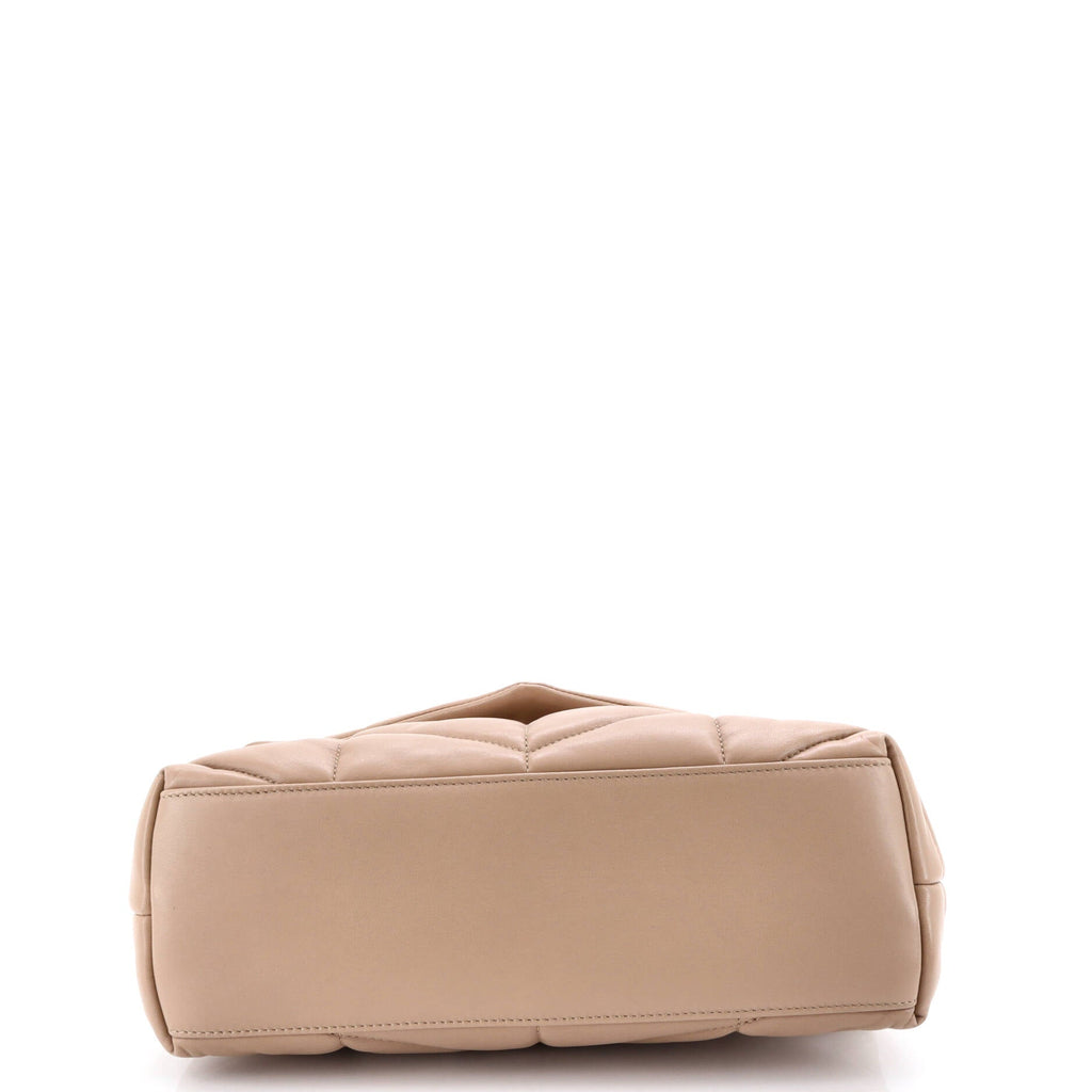 Loulou Puffer Shoulder Bag Quilted Leather Small