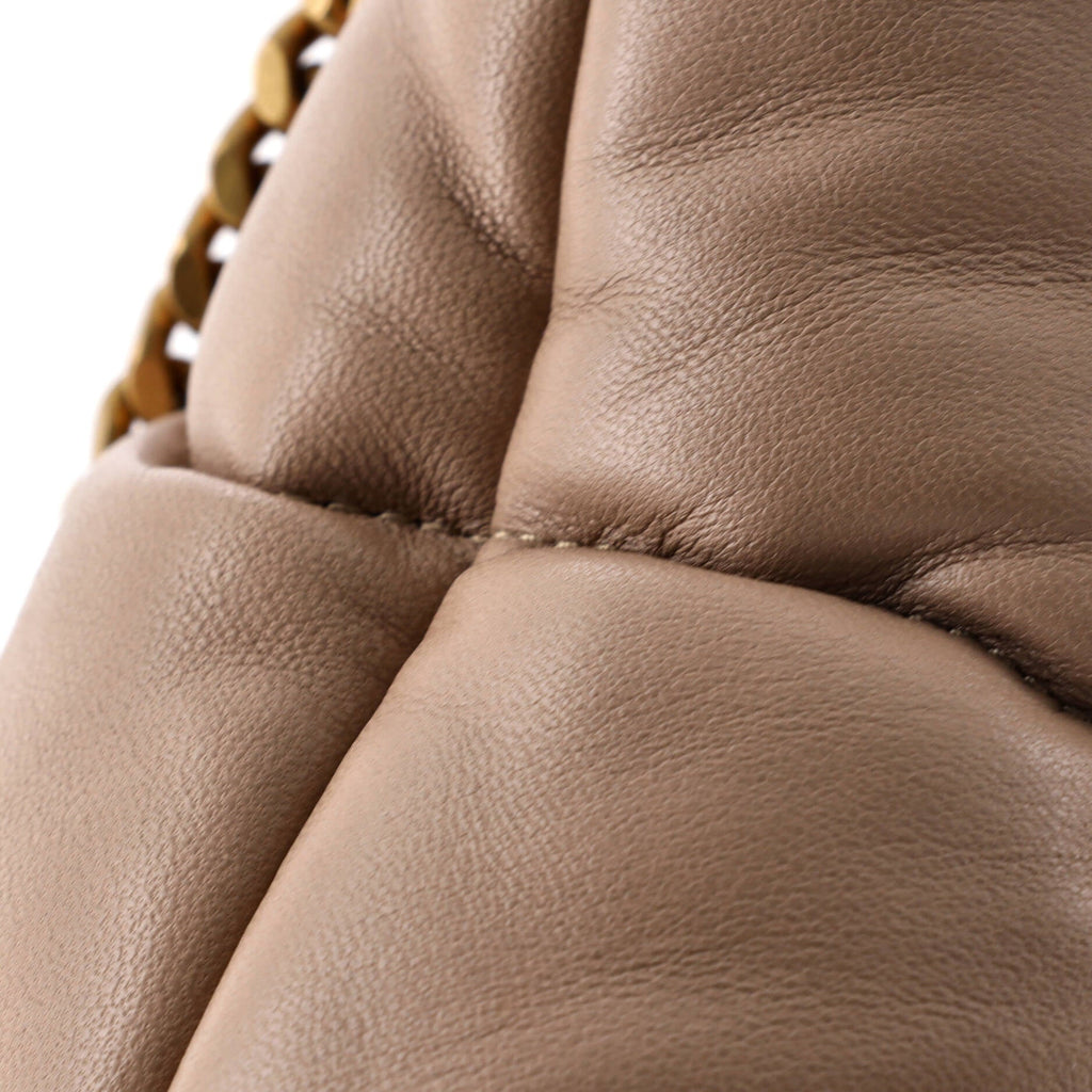 Loulou Puffer Shoulder Bag Quilted Leather Small
