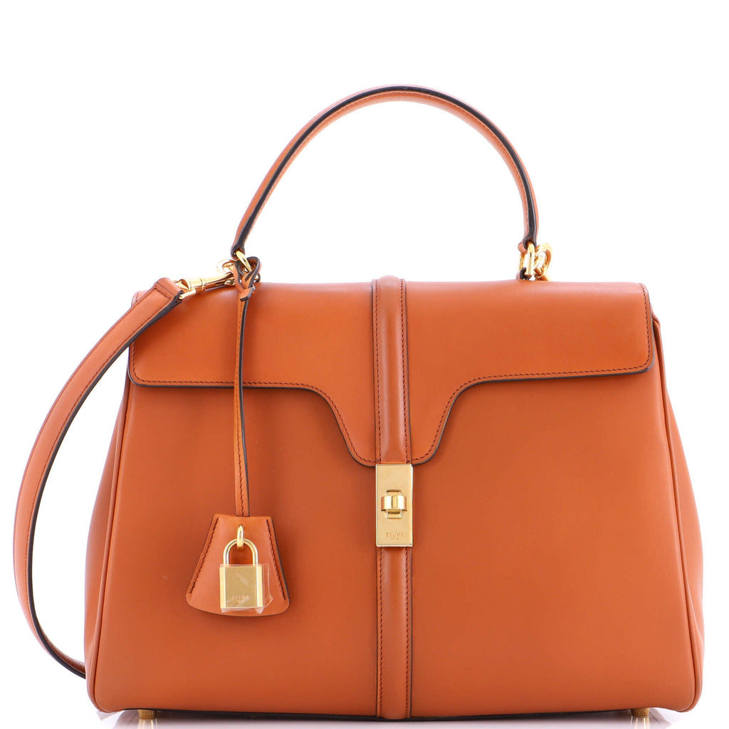 16 Top Handle Bag Smooth Calfskin Medium
