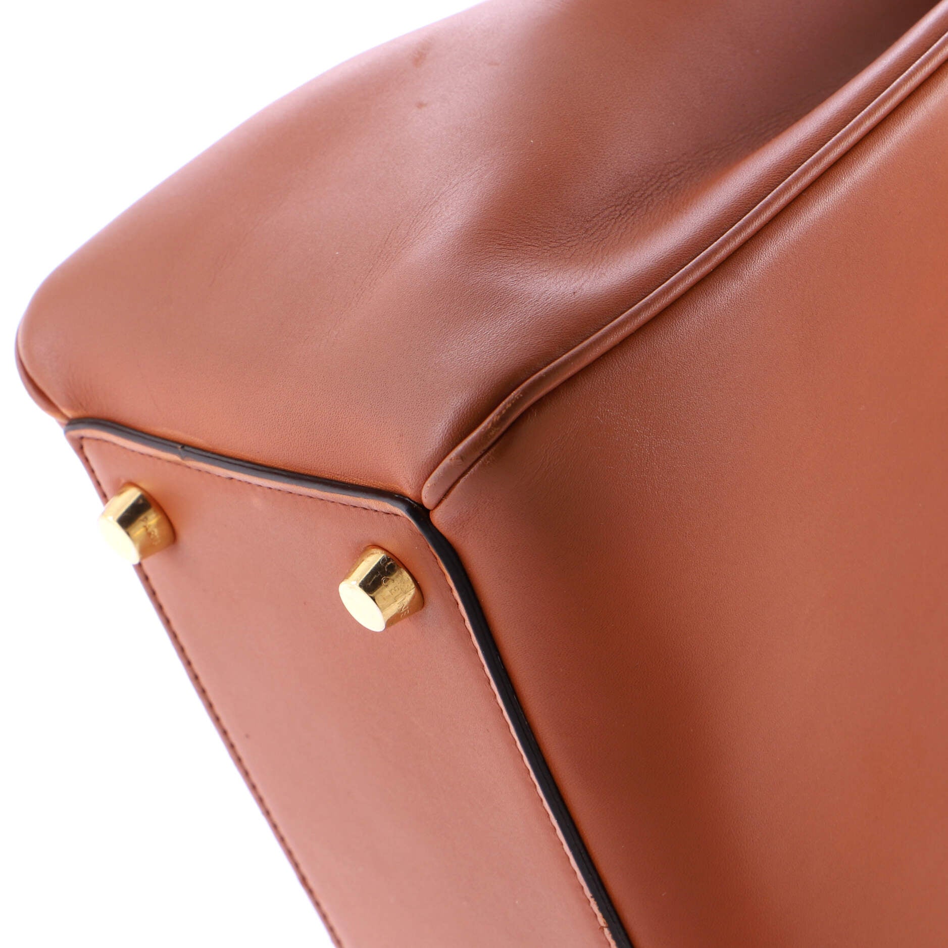 16 Top Handle Bag Smooth Calfskin Medium