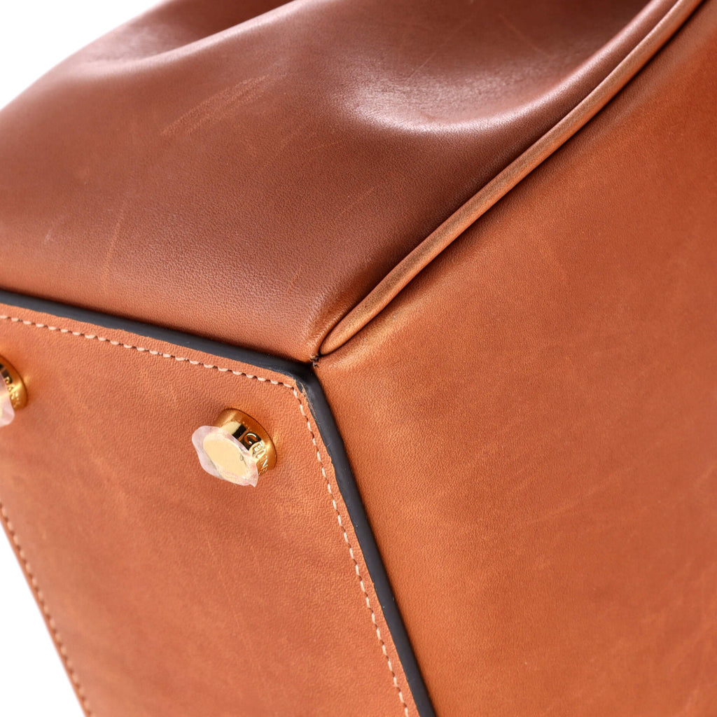 16 Top Handle Bag Smooth Calfskin Small
