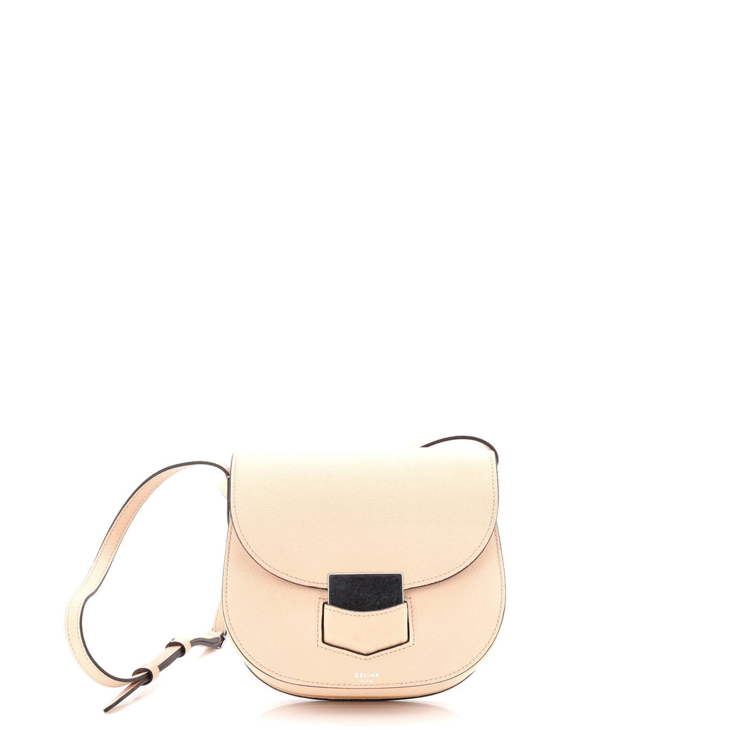 Trotteur Crossbody Bag Grainy Leather Small