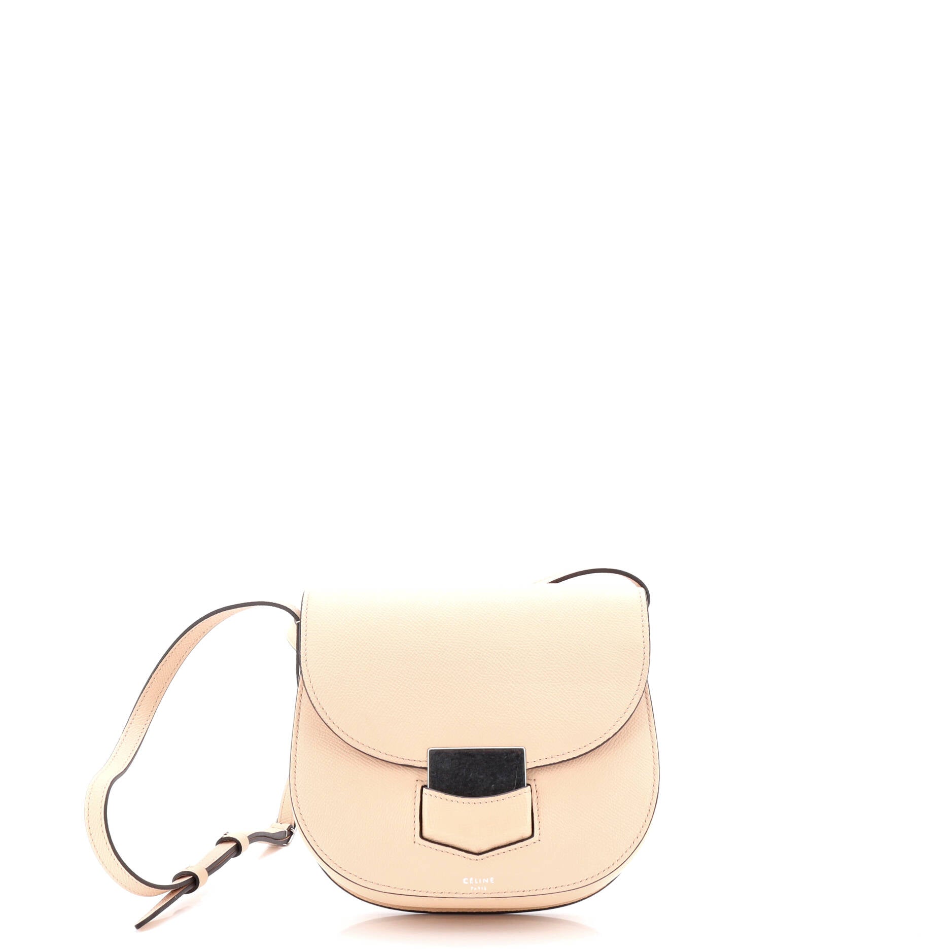 Trotteur Crossbody Bag Grainy Leather Small