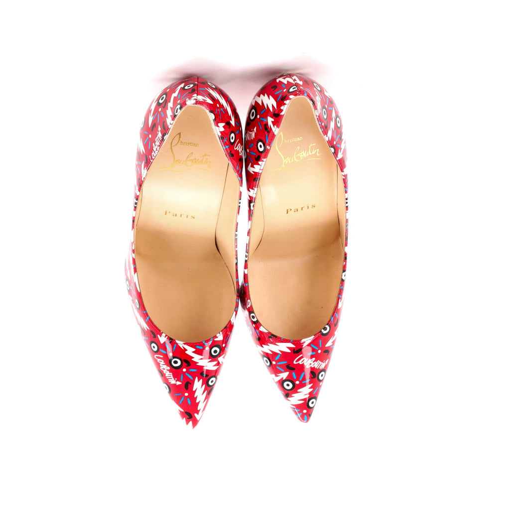 Women's Pigalle Follies Pumps Printed Patent 100