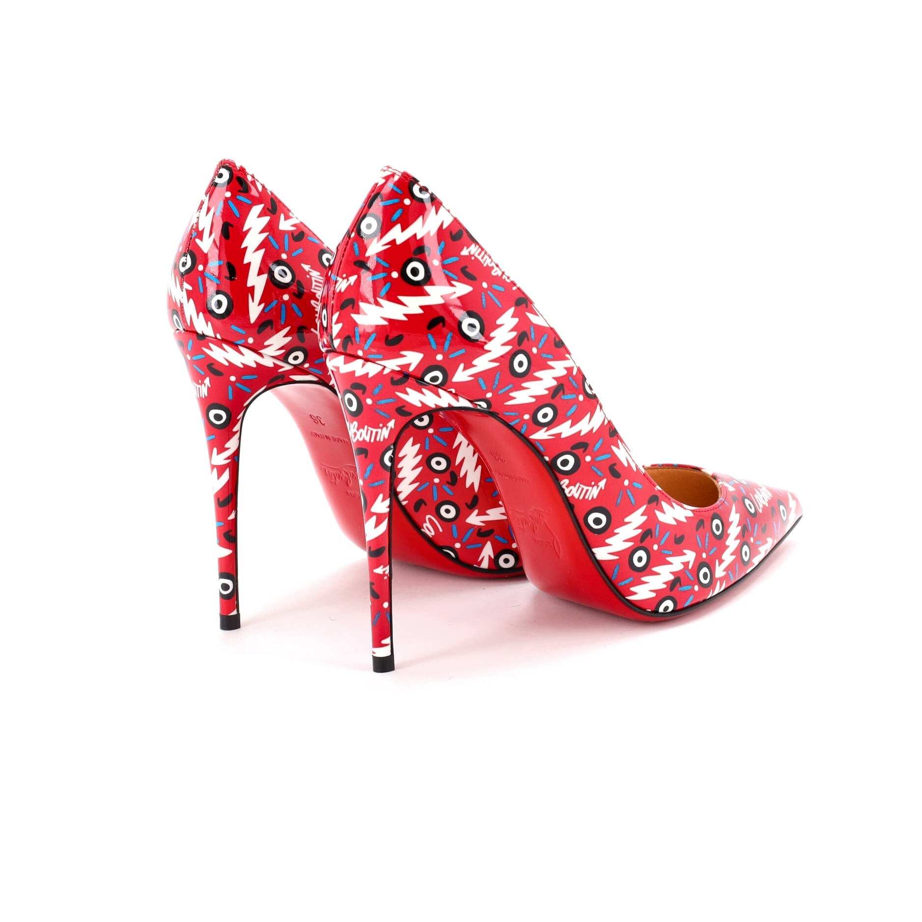 Women's Pigalle Follies Pumps Printed Patent 100