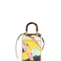 Sunshine Shopper Tote Printed Zucca Coated Canvas Mini