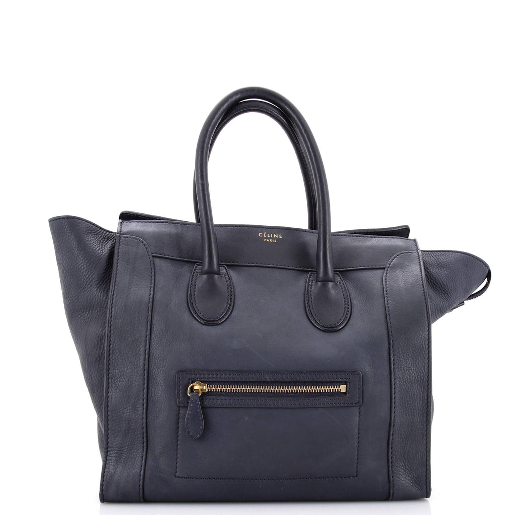 Luggage Bag Grainy Leather Mini