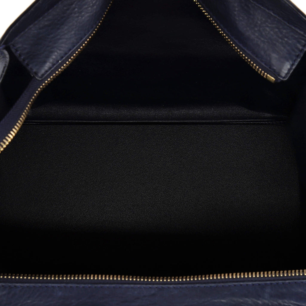 Luggage Bag Grainy Leather Mini
