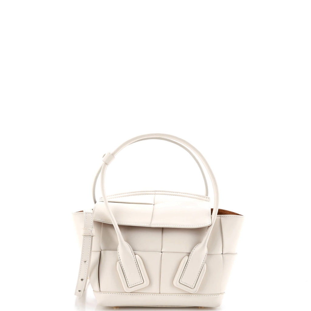 Arco Bag Maxi Intrecciato Leather Mini