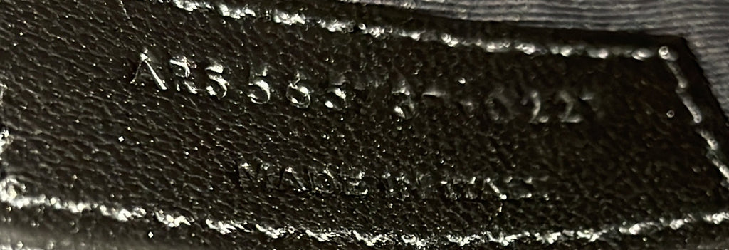 Uptown Pouch Crocodile Embossed Leather