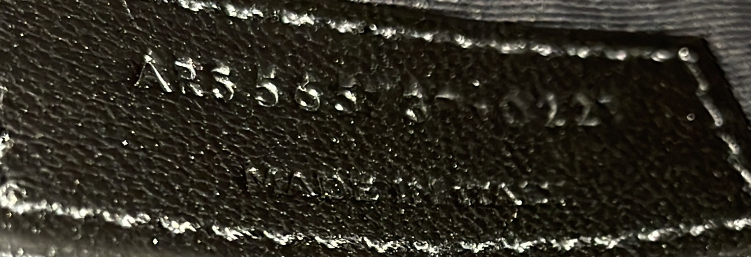 Uptown Pouch Crocodile Embossed Leather